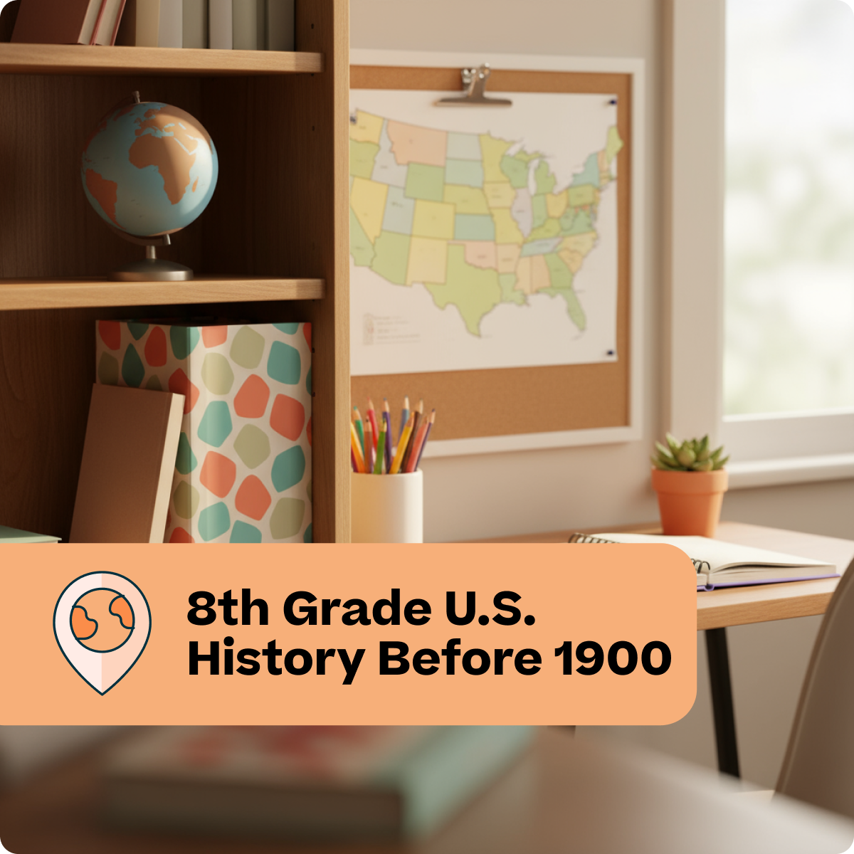 8th Grade U.S. History Before 1900